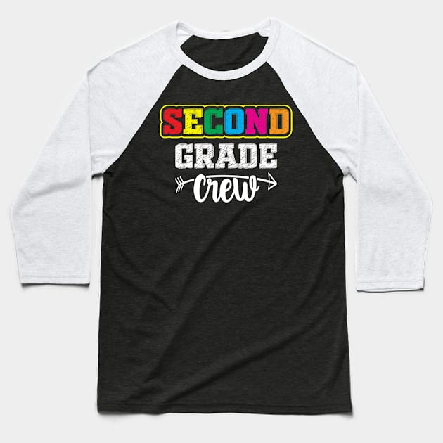 second Grade Crew Baseball T-Shirt by BaderAbuAlsoud